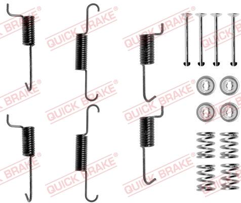 QUICK BRAKE 1050823 — Zestaw akcesoriów, szczęki hamulcowe hamulca postojowego