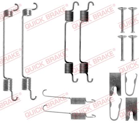 QUICK BRAKE 1050797 — Zestaw dodatków, szczęki hamulcowe