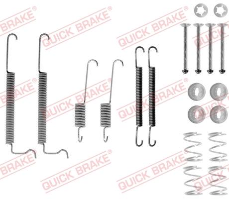 QUICK BRAKE 1050744 - SPRĘŻYNY SZCZĘK HAM. OPEL VECTRA A HATCHBACK
