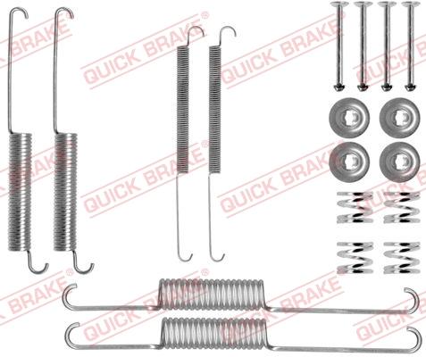 QUICK BRAKE 1050758 — Zestaw dodatków, szczęki hamulcowe