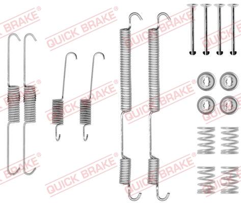 QUICK BRAKE 1050753 - SPRĘŻYNY SZCZĘK HAM. CITROEN JUMPER