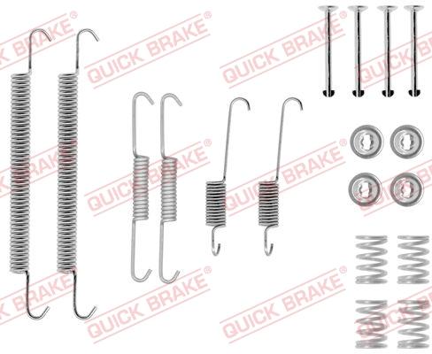 QUICK BRAKE 1050757 - SPRĘŻYNY SZCZĘK HAM. CITROEN XSARA PICASSO