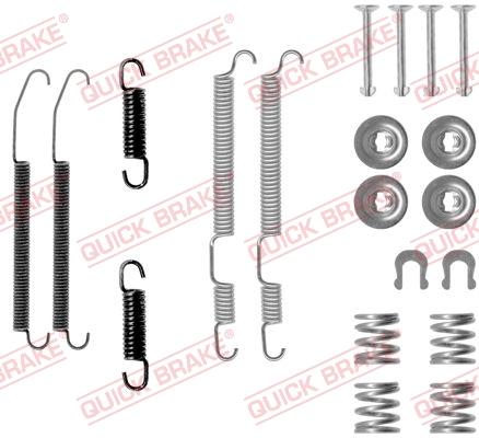 QUICK BRAKE 1050760 — Zestaw dodatków, szczęki hamulcowe