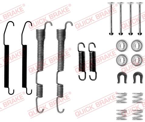 QUICK BRAKE 1050761 — Zestaw dodatków, szczęki hamulcowe