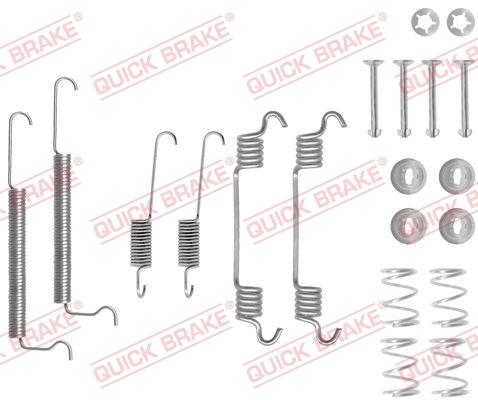 QUICK BRAKE 1050709 - SPRĘŻYNY SZCZĘK HAM. OPEL ASTRA F HATCHBACK