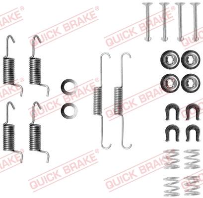 QUICK BRAKE 1050788 - SPRĘŻYNY SZCZĘK HAM. MITSUBISHI GALANT-LANCER-OUTLANDER 92-06
