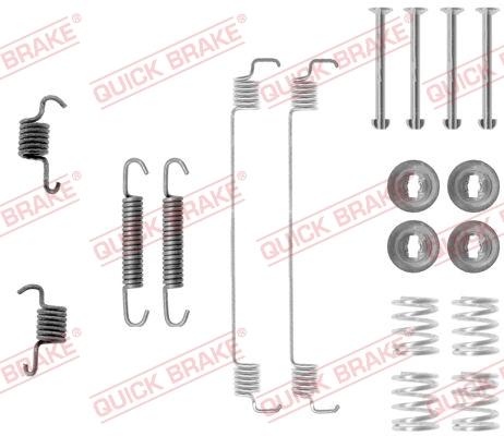 QUICK BRAKE 105-0777 — Zestaw dodatków, szczęki hamulcowe