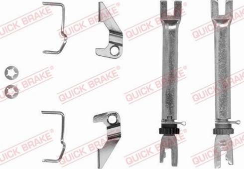 QUICK BRAKE 102 53 009 — Zestaw nastawiacza, hamulec bębnowy