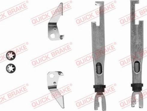 QUICK BRAKE 102 53 001 — Zestaw nastawiacza, hamulec bębnowy