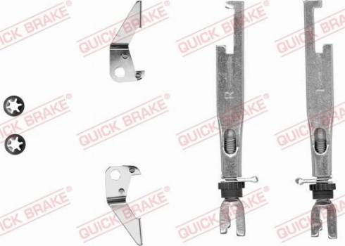QUICK BRAKE 102 53 003 — Zestaw nastawiacza, hamulec bębnowy