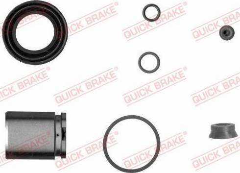 QUICK BRAKE 114-5002 - ZESTAW NAPR. ZACISKU HAM. SKODA T. OCTAVIA-SUPERB-YETI 96- Z TŁOCZKIEM