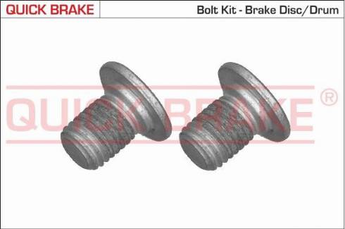 QUICK BRAKE 11661K - KPL=2SZT!!!! ŚRUBA TARCZY HAM. VW P.-T. CRAFTER 06-16