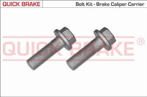 QUICK BRAKE 11610K — Śruba, zacisk hamulcowy