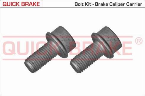 QUICK BRAKE 11631K - Śruba prowadnicy zacisku hamulcowego