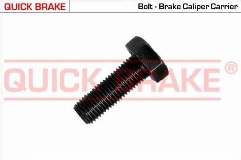QUICK BRAKE 11628 — Śruba, zacisk hamulcowy