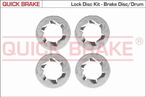 QUICK BRAKE 11673K — Śruba, tarcza hamulcowa