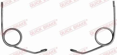 QUICK BRAKE 113-0504 — Zestaw naprawczy, dźwignia hamulca postojowego (zacisk)