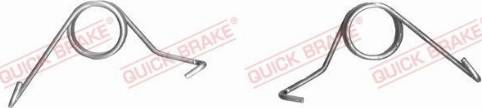 QUICK BRAKE 113-0501 — Zestaw naprawczy, dźwignia hamulca postojowego (zacisk)