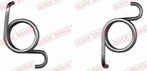 QUICK BRAKE 113-0514 — Zestaw naprawczy, dźwignia hamulca postojowego (zacisk)