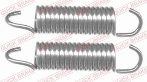 QUICK BRAKE 113-0516 — Zestaw naprawczy, dźwignia hamulca postojowego (zacisk)