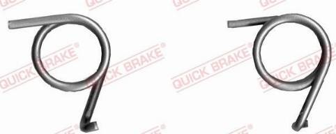 QUICK BRAKE 113-0513 — Zestaw naprawczy, dźwignia hamulca postojowego (zacisk)