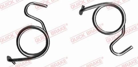 QUICK BRAKE 113-0512 — Zestaw naprawczy, dźwignia hamulca postojowego (zacisk)