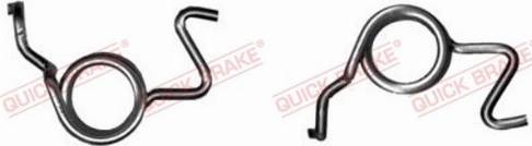 QUICK BRAKE 113-0528 — Zestaw naprawczy, dźwignia hamulca postojowego (zacisk)