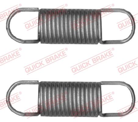 QUICK BRAKE 113-0523 — Zestaw naprawczy, dźwignia hamulca postojowego (zacisk)