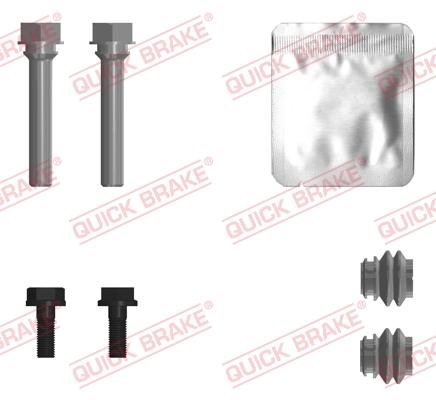 QUICK BRAKE 113-0040X — Zestaw tulei prowadzących, zacisk hamulca