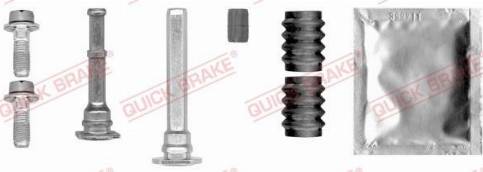 QUICK BRAKE 113-0007X — Zestaw tulei prowadzących, zacisk hamulca