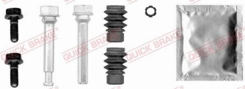 QUICK BRAKE 113-0011X — Zestaw tulei prowadzących, zacisk hamulca