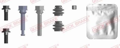 QUICK BRAKE 113-0038X — Zestaw tulei prowadzących, zacisk hamulca