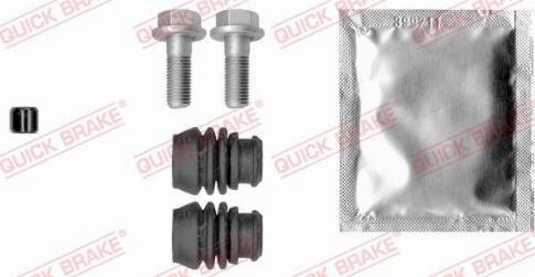 QUICK BRAKE 113-1435 — Zestaw dodatków, zacisk hamulcowy