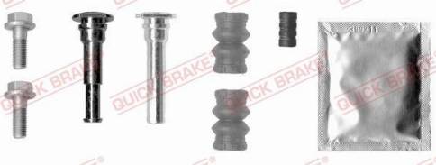 QUICK BRAKE 113-1387X — Zestaw tulei prowadzących, zacisk hamulca