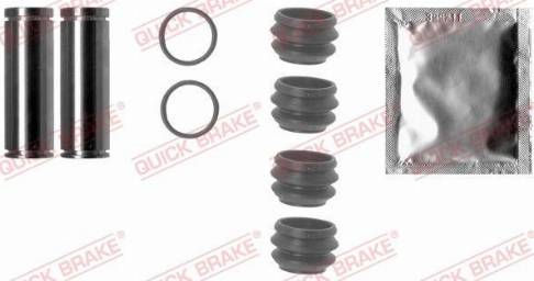 QUICK BRAKE 113-1330X — Zestaw tulei prowadzących, zacisk hamulca