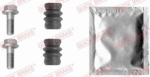 QUICK BRAKE 113-1324 — Zestaw dodatków, zacisk hamulcowy