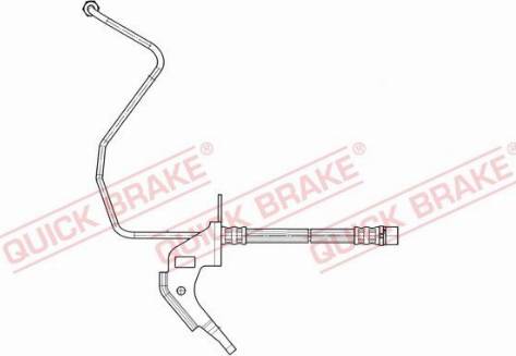 QUICK BRAKE 35.913 — Przewód hamulcowy elastyczny