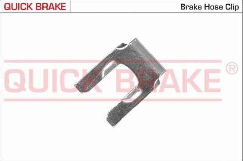 QUICK BRAKE 3205 — Mocowanie, przewód hamulcowy elastyczny