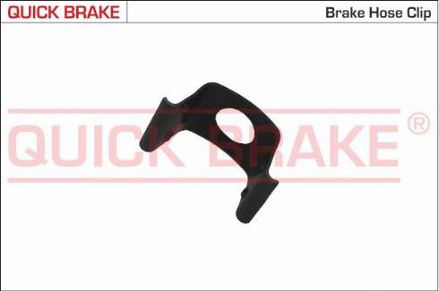 QUICK BRAKE 3202 — Mocowanie, przewód hamulcowy elastyczny