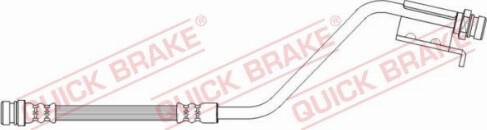 QUICK BRAKE 22.945 - Przewód hamulcowy