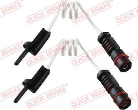 QUICK BRAKE WS 0168 A — Styk ostrzegawczy, zużycie okładzin hamulcowych