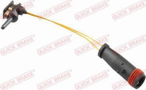 QUICK BRAKE WS 0162 A — Styk ostrzegawczy, zużycie okładzin hamulcowych