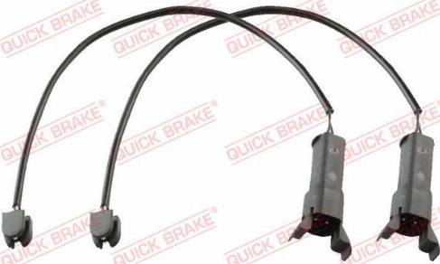 QUICK BRAKE WS 0109 A — Styk ostrzegawczy, zużycie okładzin hamulcowych