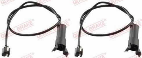 QUICK BRAKE WS 0110 A — Styk ostrzegawczy, zużycie okładzin hamulcowych