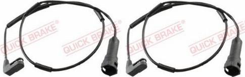 QUICK BRAKE WS 0120 A — Styk ostrzegawczy, zużycie okładzin hamulcowych