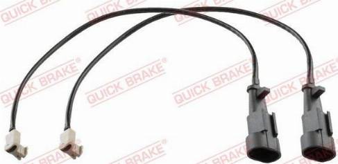 QUICK BRAKE WS 0179 A — Styk ostrzegawczy, zużycie okładzin hamulcowych