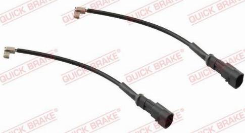 QUICK BRAKE WS 0245 A — Styk ostrzegawczy, zużycie okładzin hamulcowych
