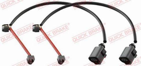 QUICK BRAKE WS 0275 A — Styk ostrzegawczy, zużycie okładzin hamulcowych