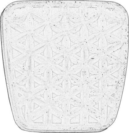 PSA 39009726 - NAKŁADKA PEDAŁU HAM. OPEL ASTRA K 15-