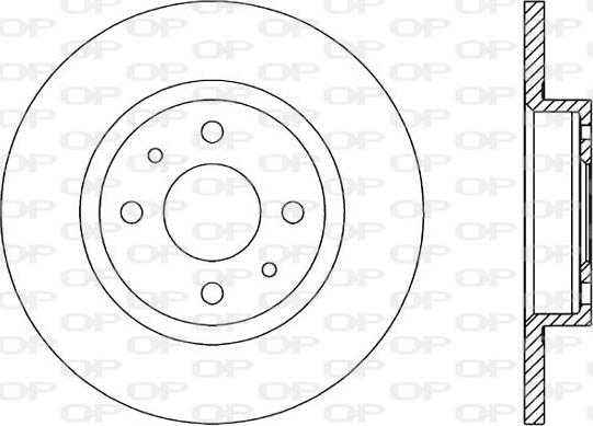Textar 92236703 - TARCZA HAM. FIAT P. PANDA 12--500 10- 0.9B